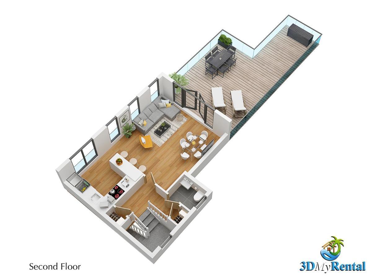 Modern Home For Small Groups By Stones Throw Apartments - Free Parking - Sea View Worthing Zewnętrze zdjęcie